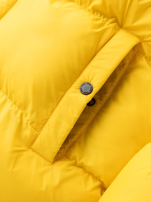 Ombre Clothing Férfi kockás bélelt kabát Ombre Clothing