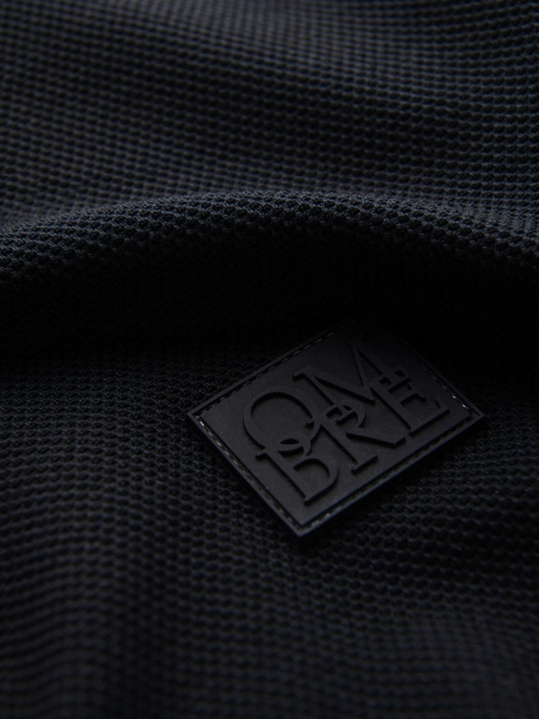 Ombre Clothing Férfi hosszú ujjú póló póló Ombre ruházat