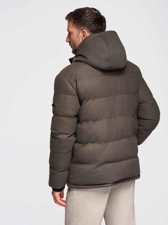 Ombre Clothing Férfi kapucnis dzseki Ombre ruházat