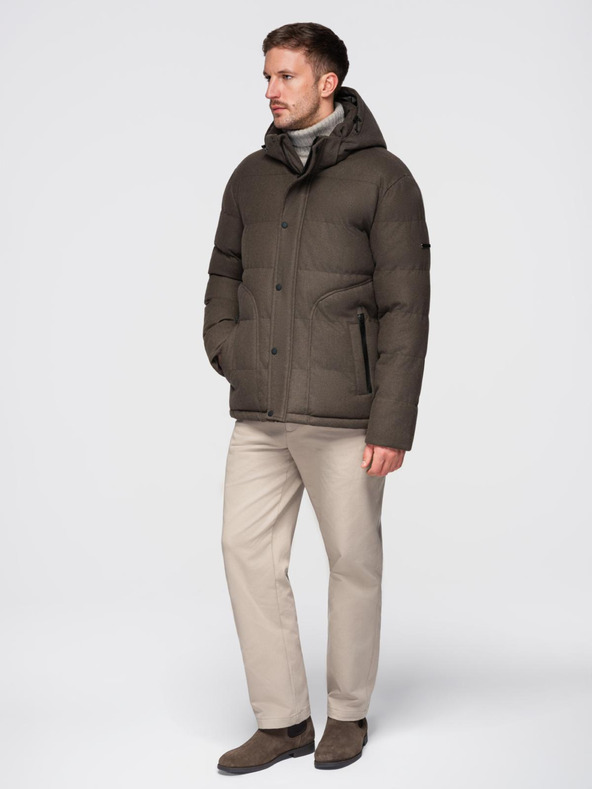 Ombre Clothing Férfi kapucnis dzseki Ombre ruházat