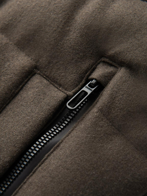 Ombre Clothing Férfi kapucnis dzseki Ombre ruházat