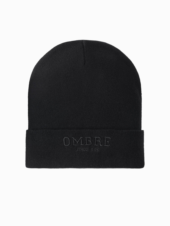 Ombre Clothing Férfi kötött sapka, hímzett Ombre Clothing felirattal
