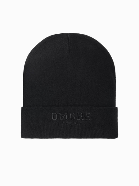 Ombre Clothing Férfi kötött sapka, hímzett Ombre Clothing felirattal