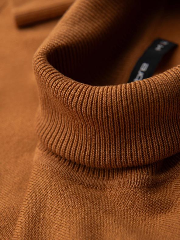 Ombre Clothing Férfi kötött egyszínű viszkóz garbó az Ombre Clothing-tól