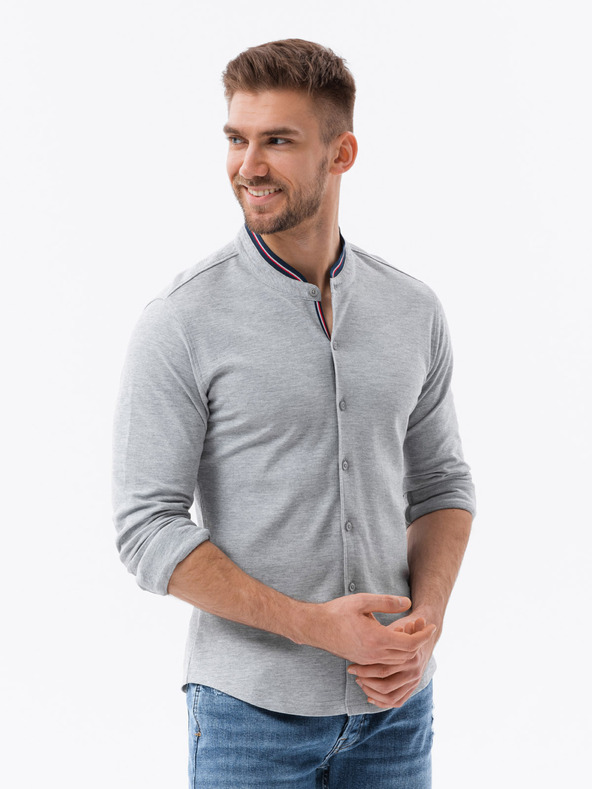 Ombre Clothing Férfi karcsú ing Ombre ruházat