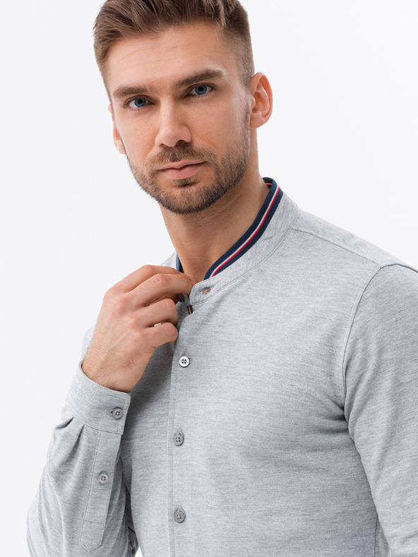 Ombre Clothing Férfi karcsú ing Ombre ruházat