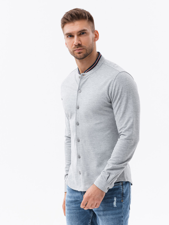 Ombre Clothing Férfi karcsú ing Ombre ruházat