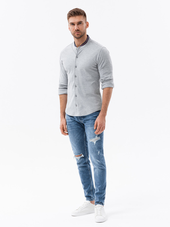Ombre Clothing Férfi karcsú ing Ombre ruházat
