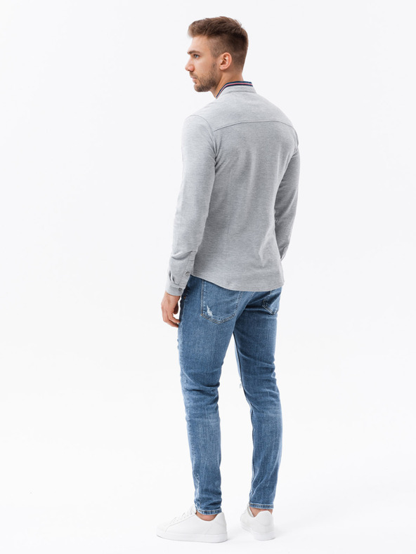 Ombre Clothing Férfi karcsú ing Ombre ruházat