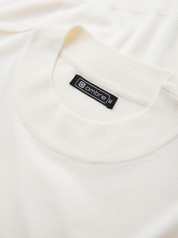 Ombre Clothing Férfi kötött fél garbó viszkózzal Ombre ruházat