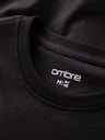 Ombre Clothing Férfi pamut póló finom hímzéssel Ombre ruházat