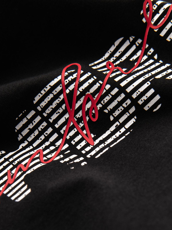 Ombre Clothing Férfi pamut póló finom hímzéssel Ombre ruházat