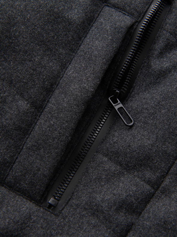 Ombre Clothing Férfi könnyű dzseki hálós béléssel és kapucnival Ombre Clothing