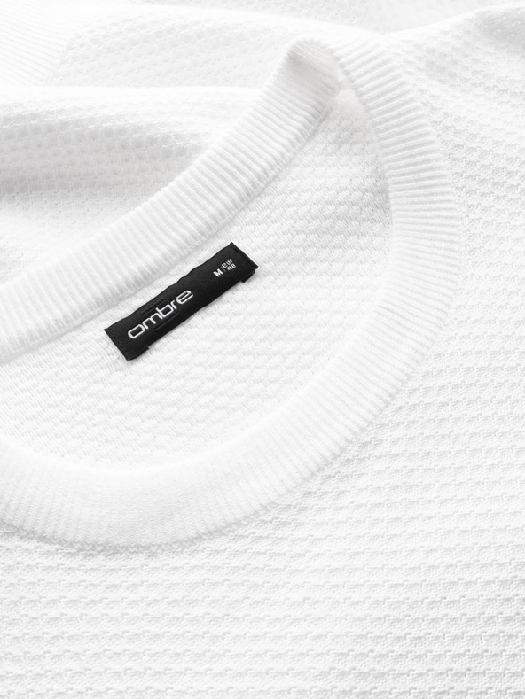 Ombre Clothing Férfi gyémánt kötött pulóver Ombre ruházat