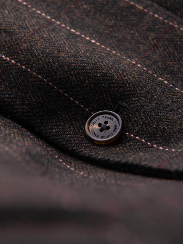 Ombre Clothing Elegáns férfi strukturált kötött dzseki Ombre Clothing