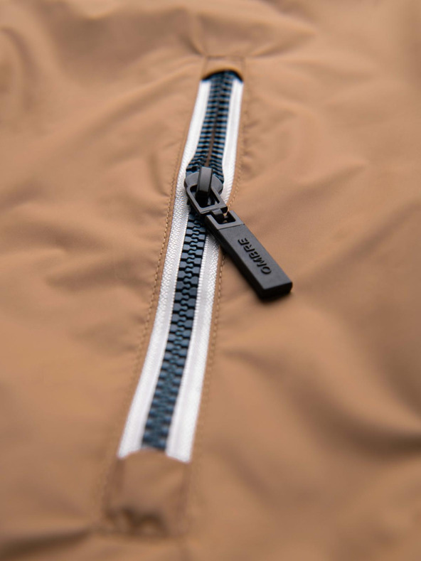 Ombre Clothing Férfi könnyű, színes sportdzseki gyapjúval barna Ombre Clothing Ombre Clothing