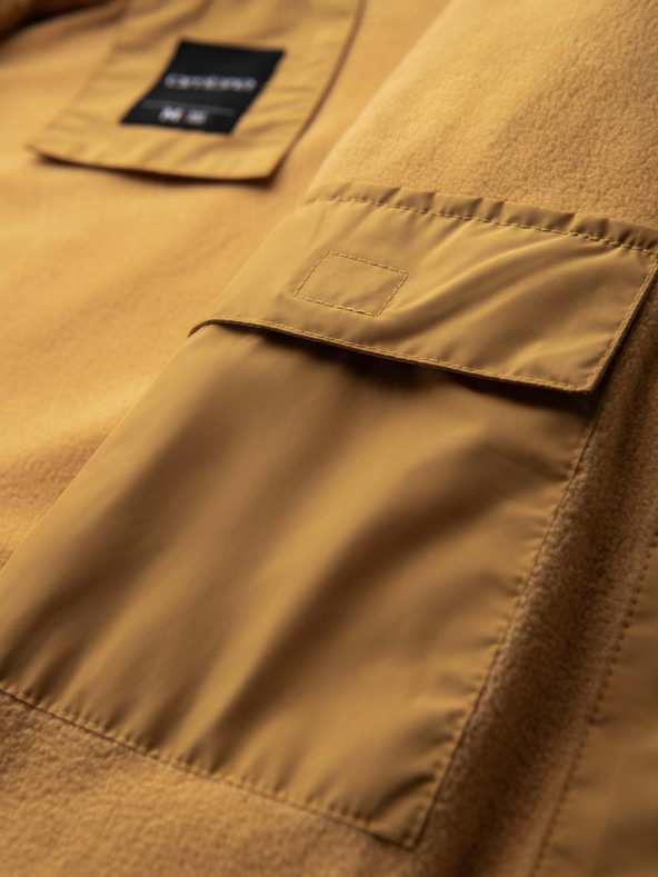 Ombre Clothing Férfi könnyű, színes sportdzseki gyapjúval kék Ombre Ruházat