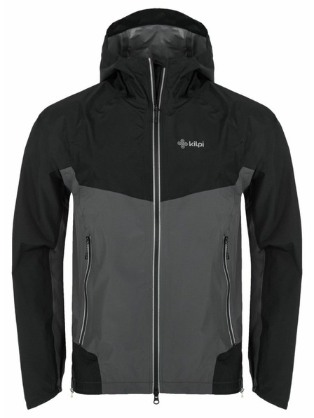 Kilpi Fekete és szürke férfi Kilpi Hurricane-M sportdzseki