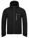 Kilpi Fekete férfi softshell dzseki Kilpi RAVIO-M