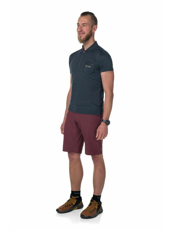 Kilpi Khaki színű férfi kerékpáros rövidnadrág Kilpi NAVIA-M