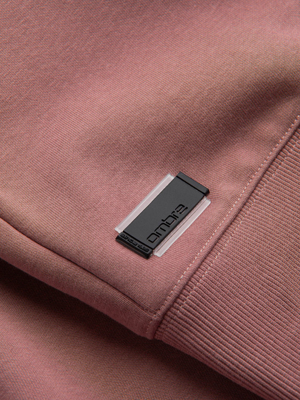 Ombre Clothing Férfi pamut BASIC pulóver Ombre Clothing