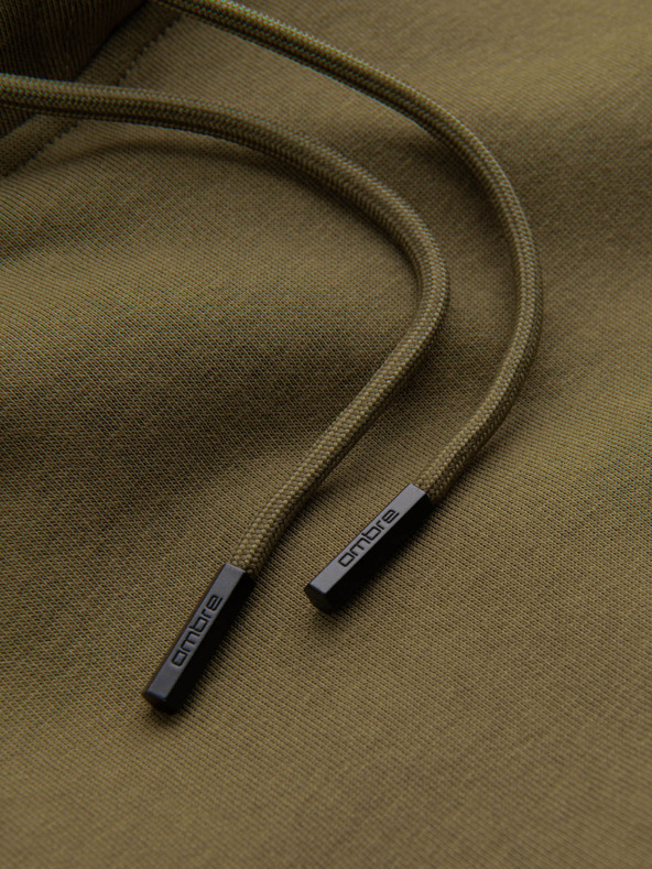 Ombre Clothing Férfi pamut kapucnis pulóver BASIC Ombre Clothing