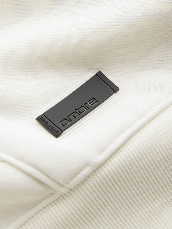 Ombre Clothing Férfi pamut kapucnis pulóver BASIC Ombre Clothing