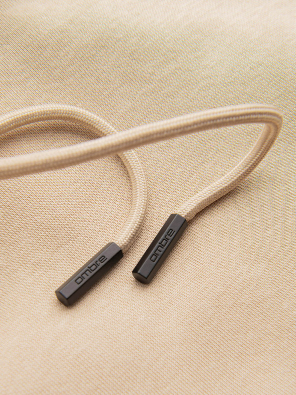 Ombre Clothing Férfi pamut kapucnis pulóver BASIC Ombre Clothing