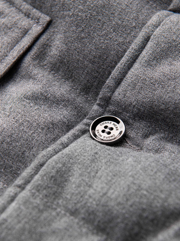 Ombre Clothing Férfi ombre ruházati kabát