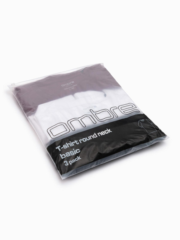 Ombre Clothing Férfi póló nyomtatás nélkül - mix 3 db Z29 Ombre Clothing