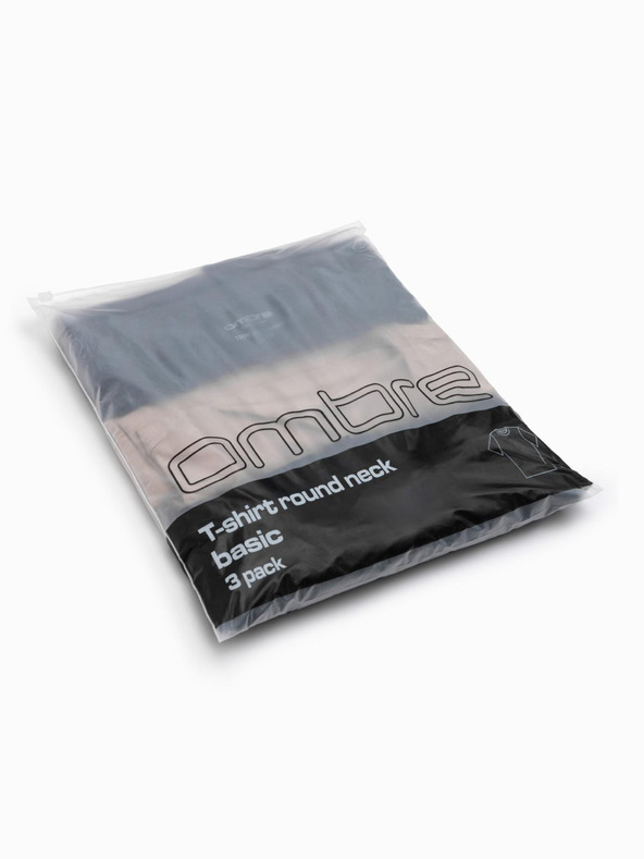 Ombre Clothing Férfi póló nyomtatás nélkül - mix 3 db Z29 Ombre Clothing