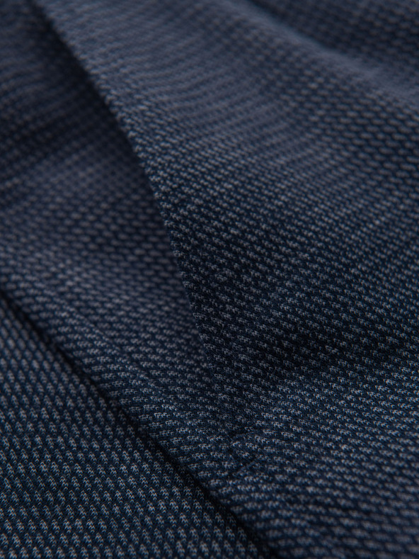 Ombre Clothing Férfi strukturált kötött short rugalmas derékkal Ombre Clothing