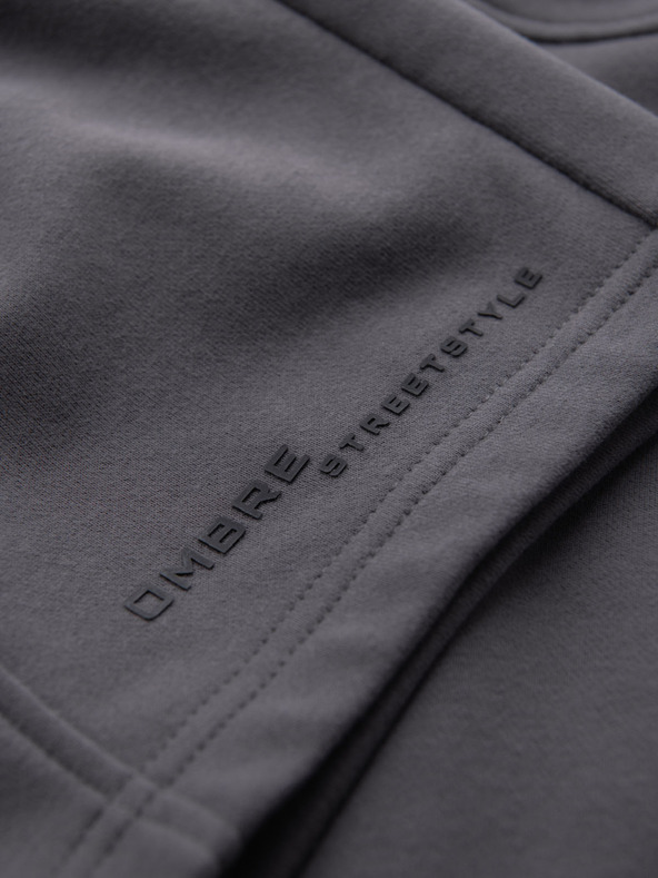 Ombre Clothing Férfi rövid melegítő short nyomattal Ombre Clothing