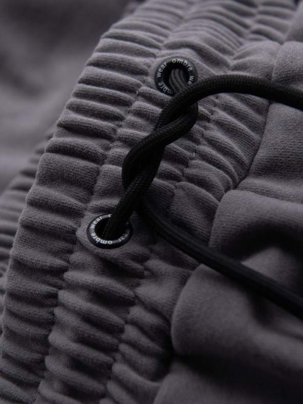 Ombre Clothing Férfi rövid melegítő short nyomattal Ombre Clothing