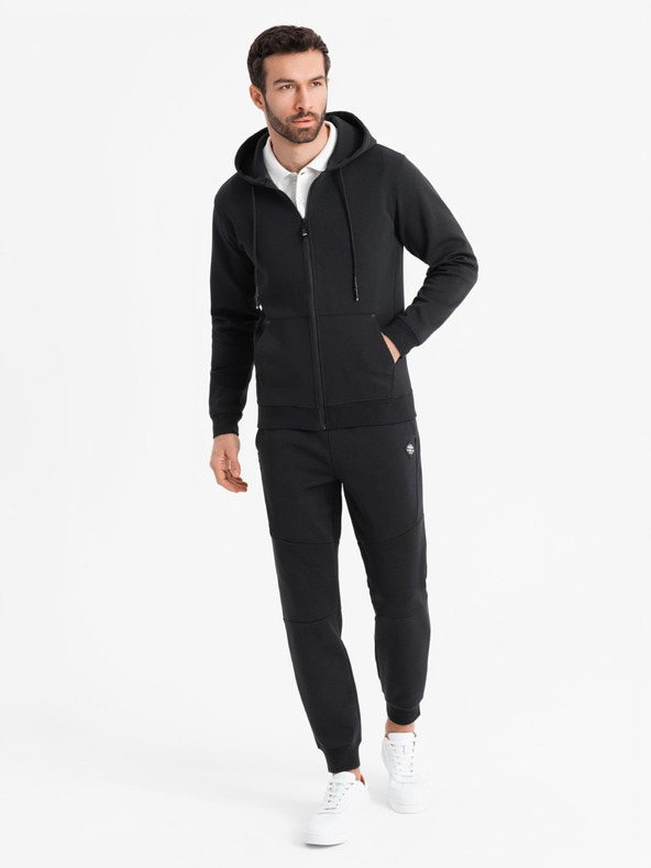 Ombre Clothing Cipzár nélküli kapucnis pulóver streetwear stílusban Ombre Clothing