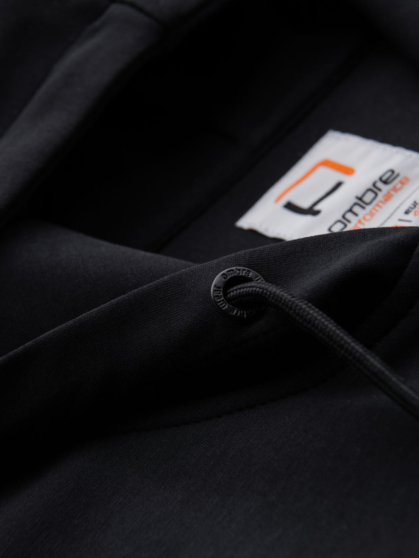 Ombre Clothing Cipzár nélküli kapucnis pulóver streetwear stílusban Ombre Clothing