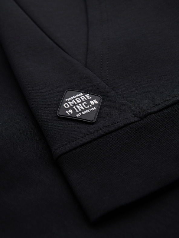 Ombre Clothing Cipzár nélküli kapucnis pulóver streetwear stílusban Ombre Clothing