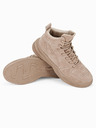 Ombre Clothing Bézs férfi téli csizma T380