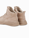 Ombre Clothing Bézs férfi téli csizma T380