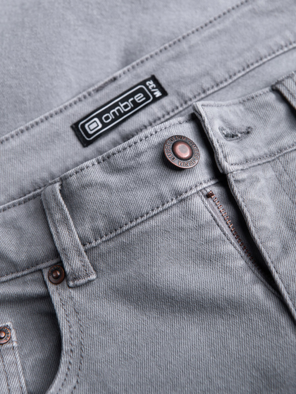 Ombre Clothing Szürke férfi farmer Ombre Clothing P1058