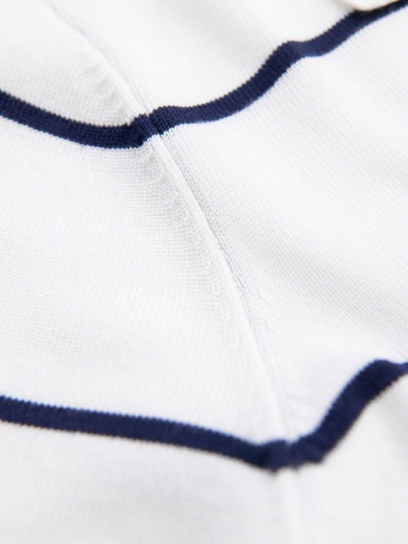 Ombre Clothing Férfi viszkóz póló vízszintes csíkokkal Ombre Clothing