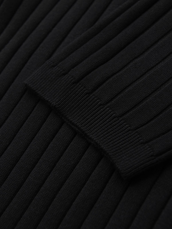 Ombre Clothing Férfi slim fit viszkóz póló függőleges csíkokkal Ombre Clothing