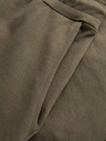 Ombre Clothing Férfi kapucnis pulóver + melegítőnadrág - olíva