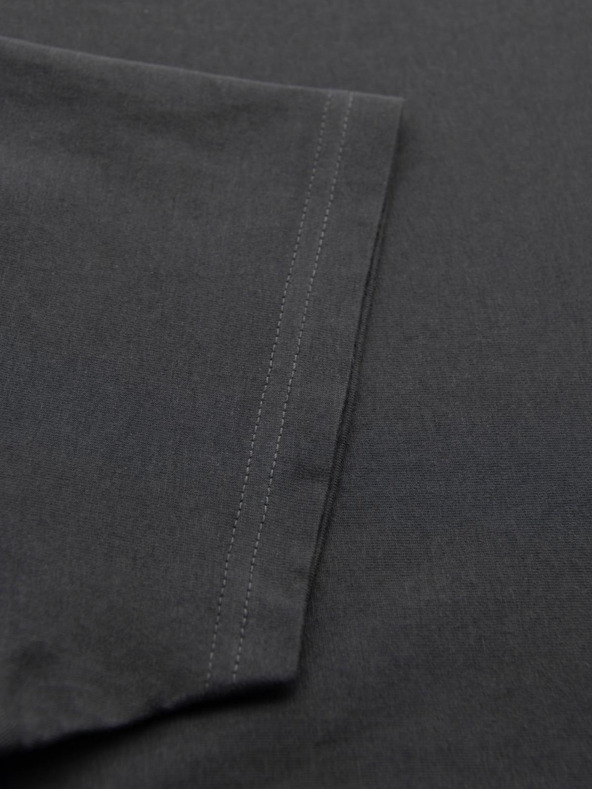 Ombre Clothing BASIC férfi klasszikus pamut póló - szürke