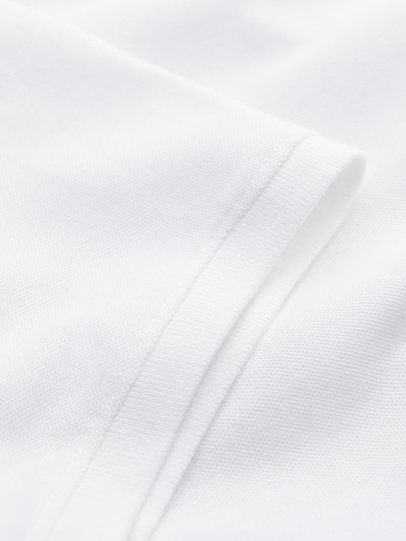 Ombre Clothing Fehér férfi alap póló póló Ombre Clothing