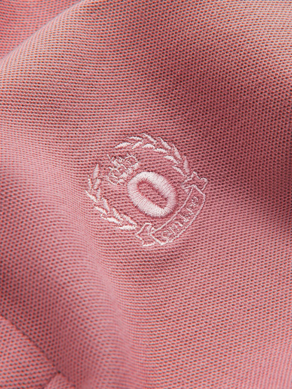 Ombre Clothing Rózsaszín férfi alap póló póló Ombre Ruházat