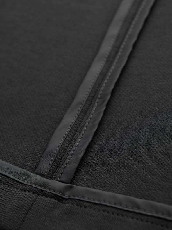 Ombre Clothing Férfi szürke zakó SLIM finom strukturált kötéssel