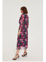 Moodo Sötétkék virágos ruha Moodo
