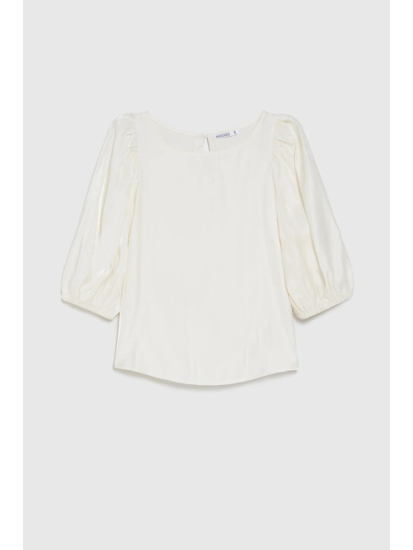 Moodo Bouffant ujjú krém színű ing Moodo