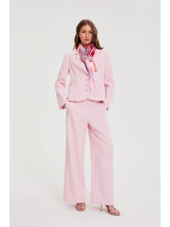 Moodo Egysoros rózsaszín blazer Moodo